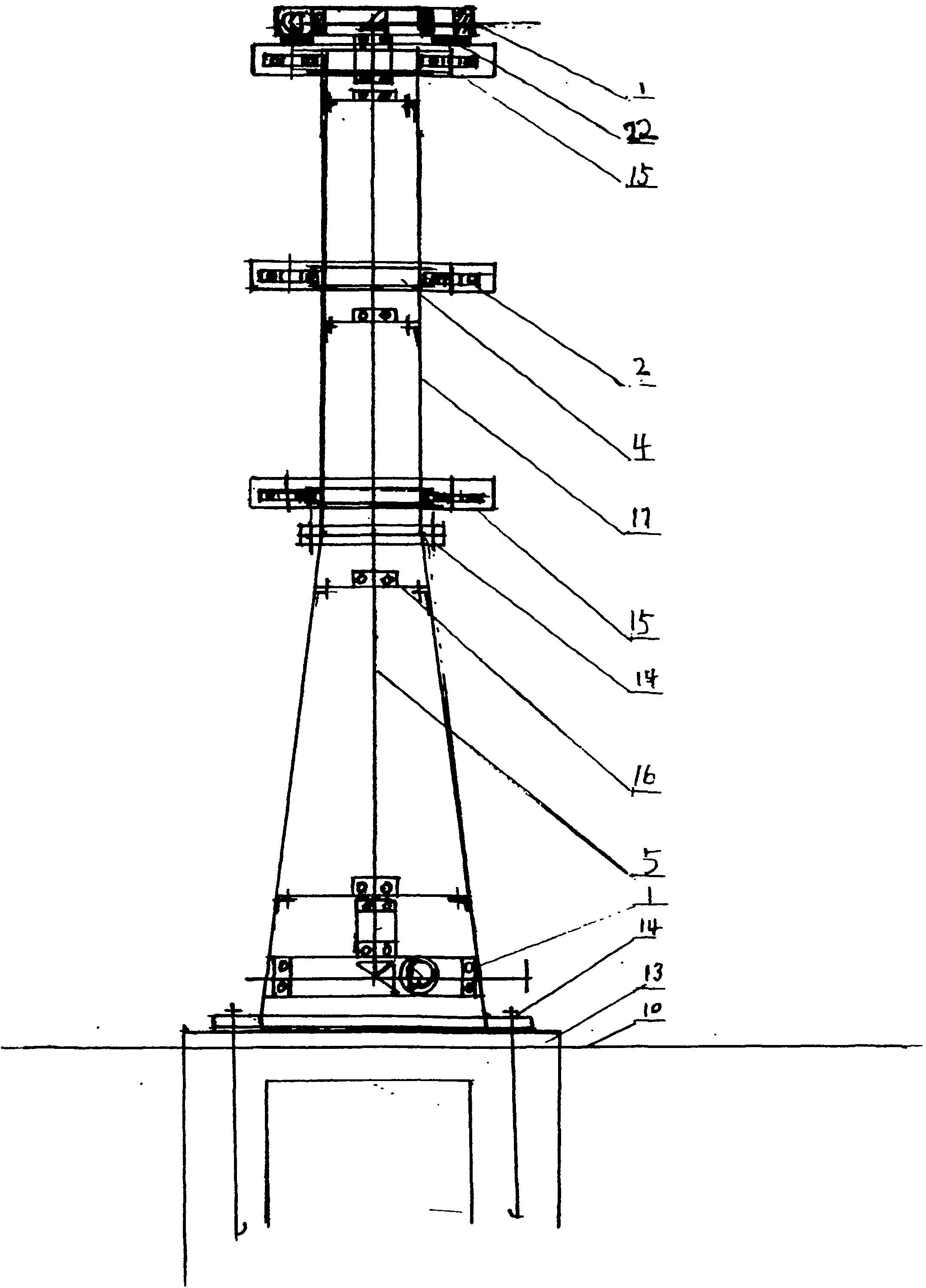 Multi-oar wind driven generator