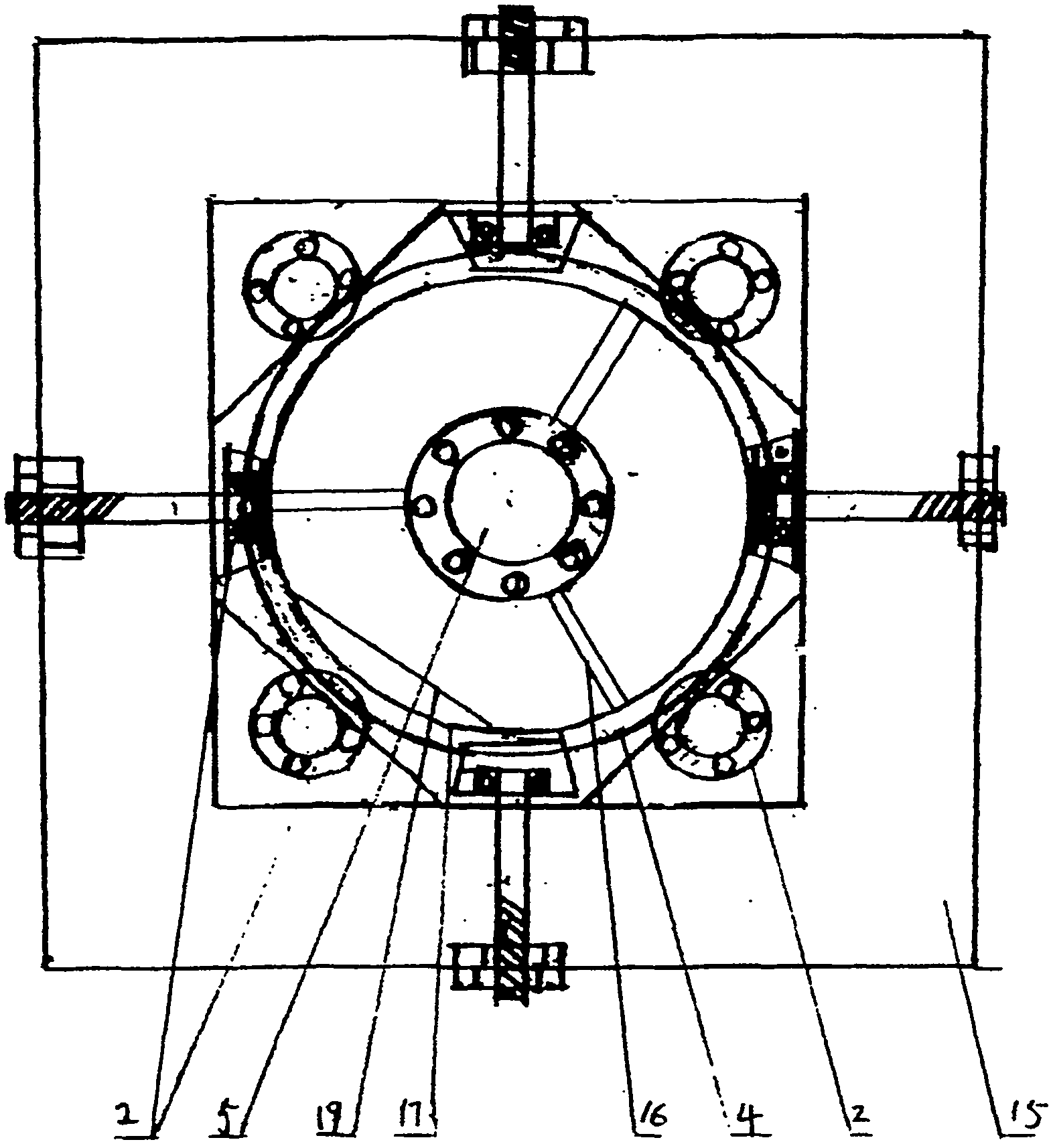 Multi-oar wind driven generator