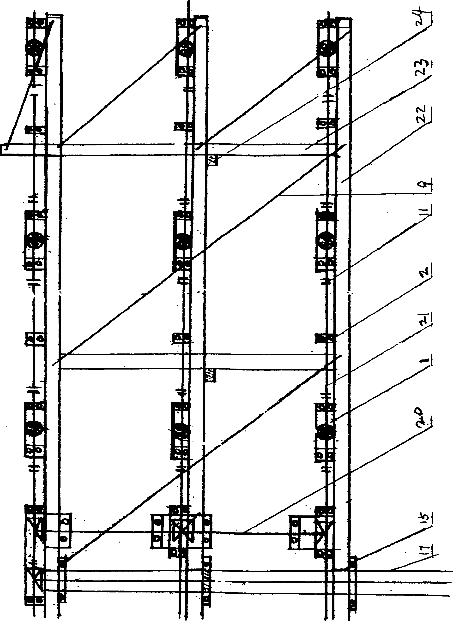 Multi-oar wind driven generator