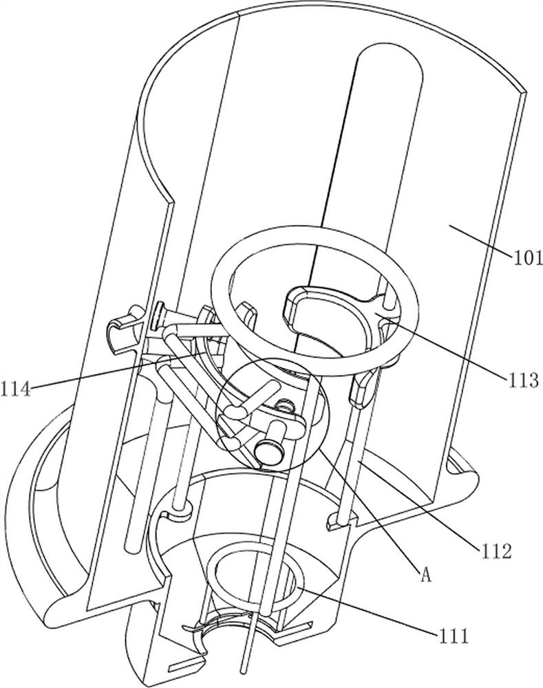 Handheld ointment smearing device for skin department