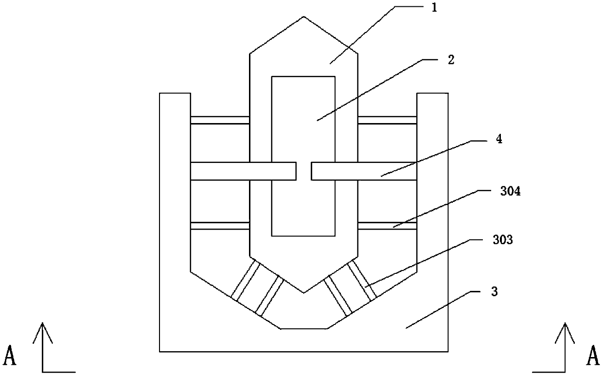 Intelligent offshore garbage recycling ship