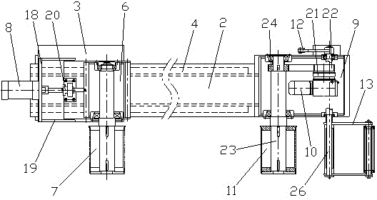 Cord winding and partitioning machine