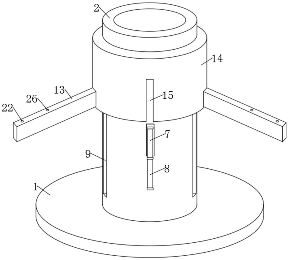 Large bearing ring heat treatment clamp for heavy industrial machinery