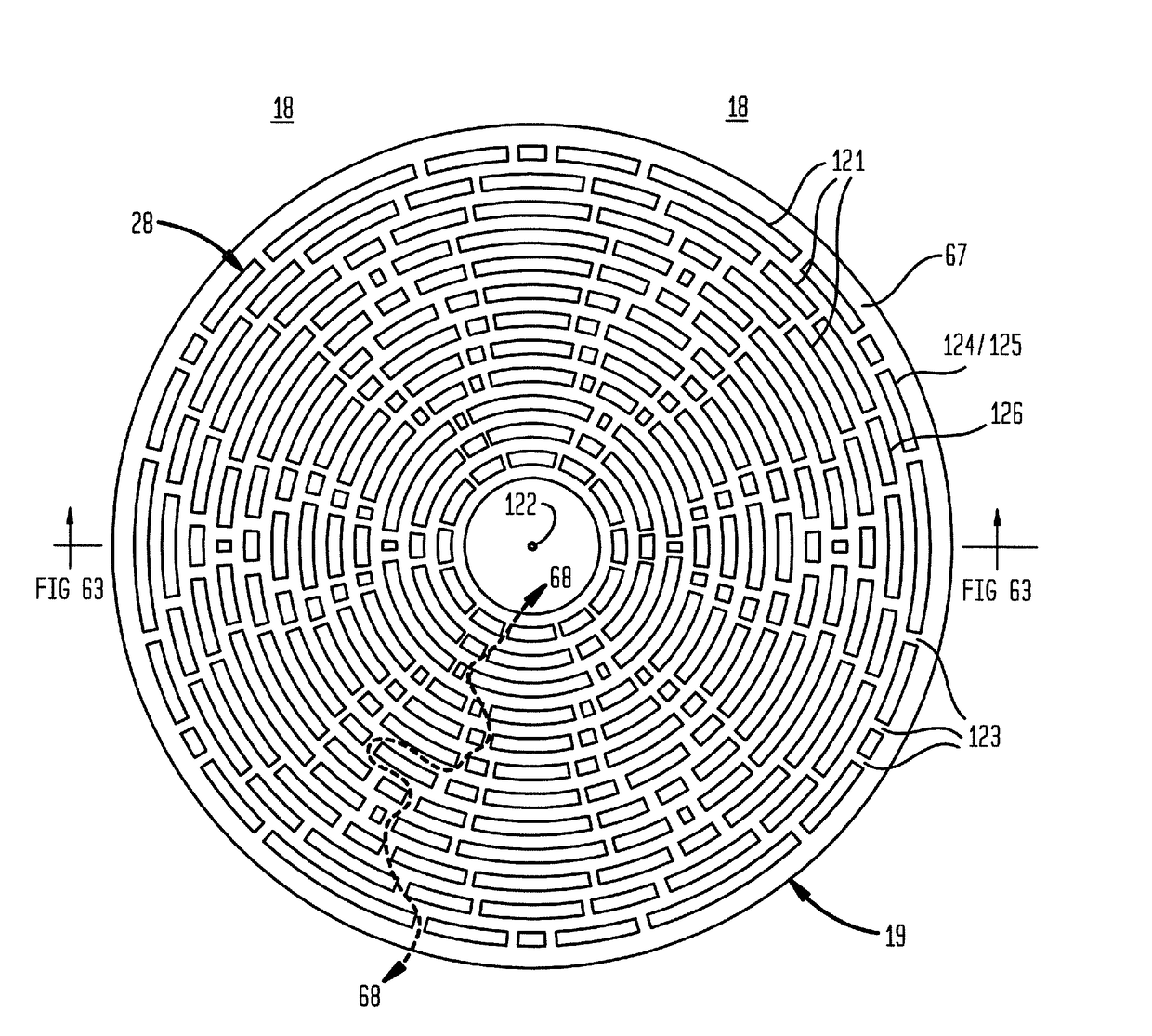 Micropatterned intraocular implant