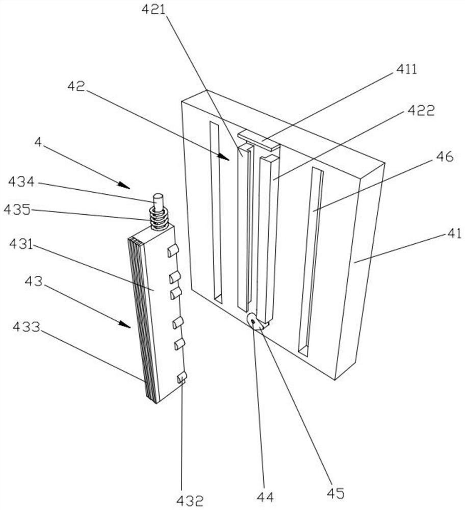 A double-sided dust removal device for furniture panels