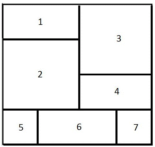 Automatic puzzling and typesetting method