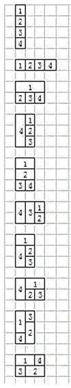 Automatic puzzling and typesetting method