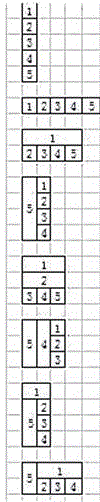 Automatic puzzling and typesetting method