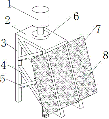 Communication tower capable of realizing self power generation