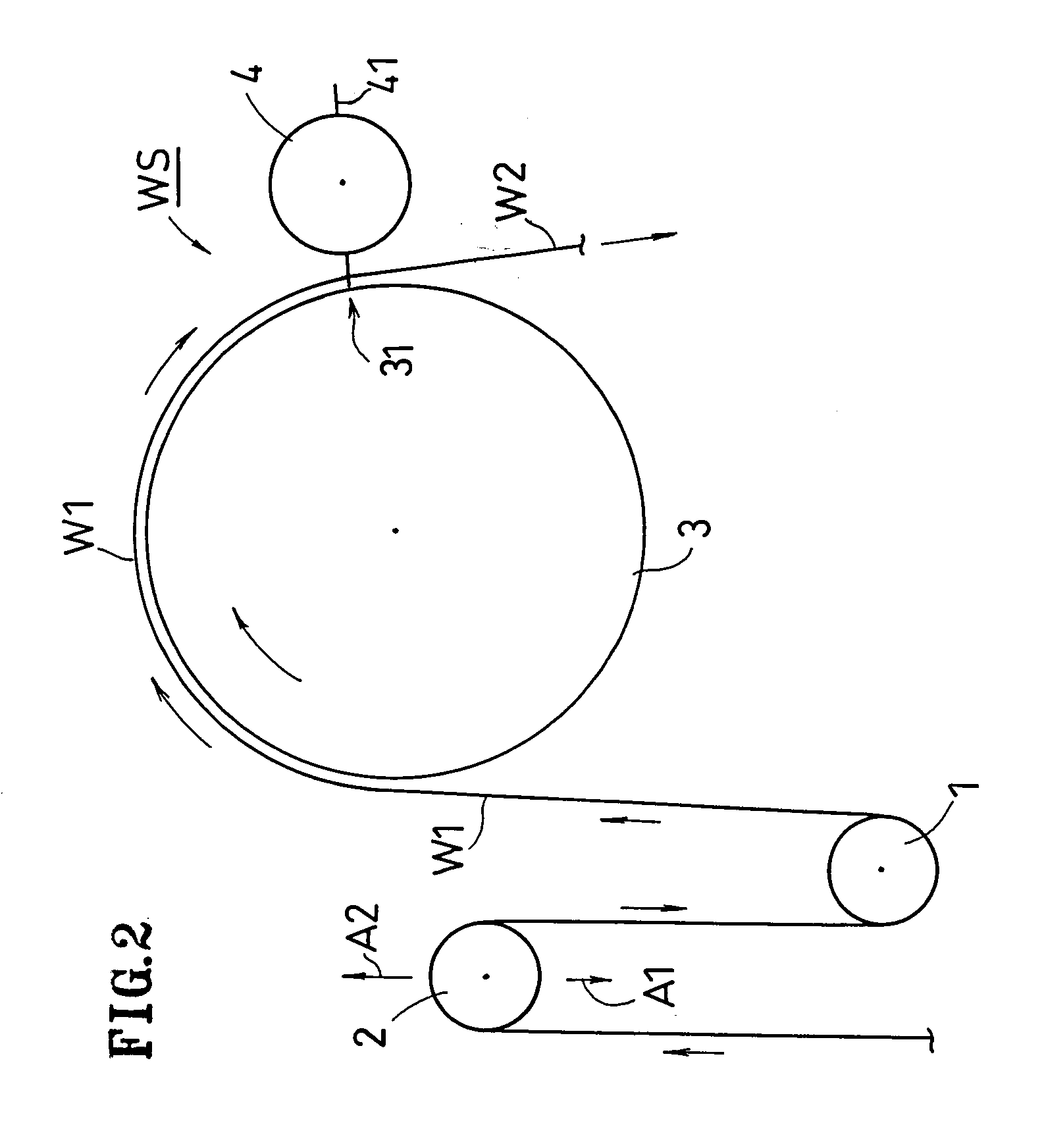 Velocity-changing apparatus for web