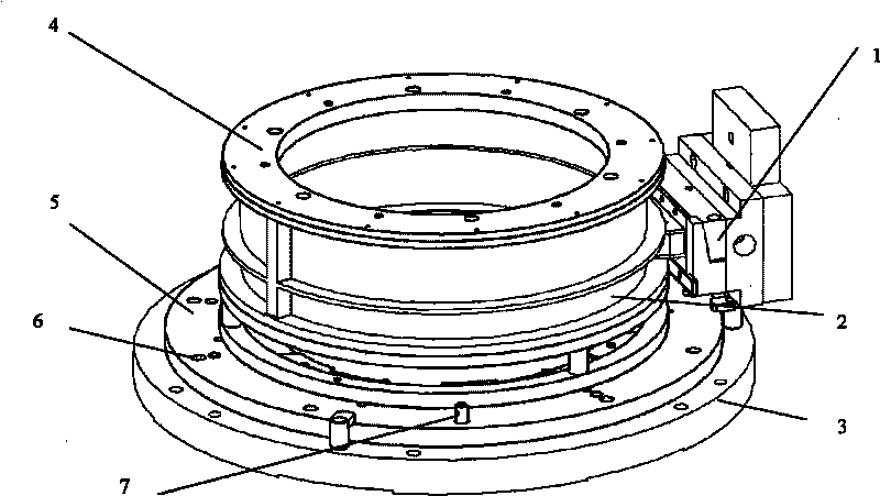 Method for electrolytically machining complex case type surface