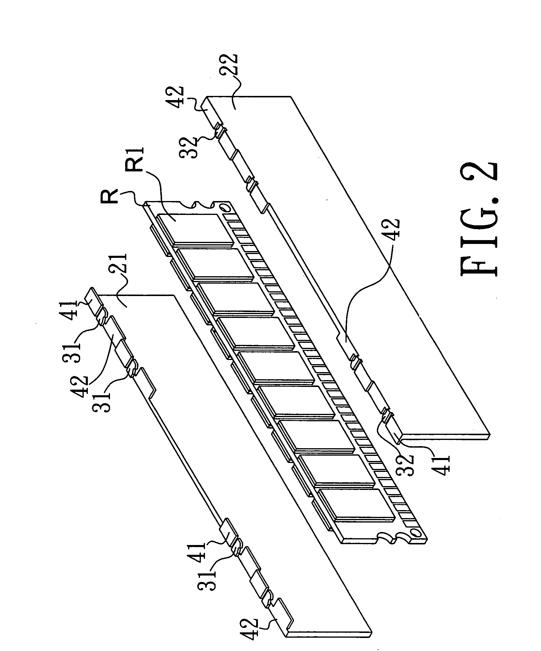Heat-dissipating assembly structure