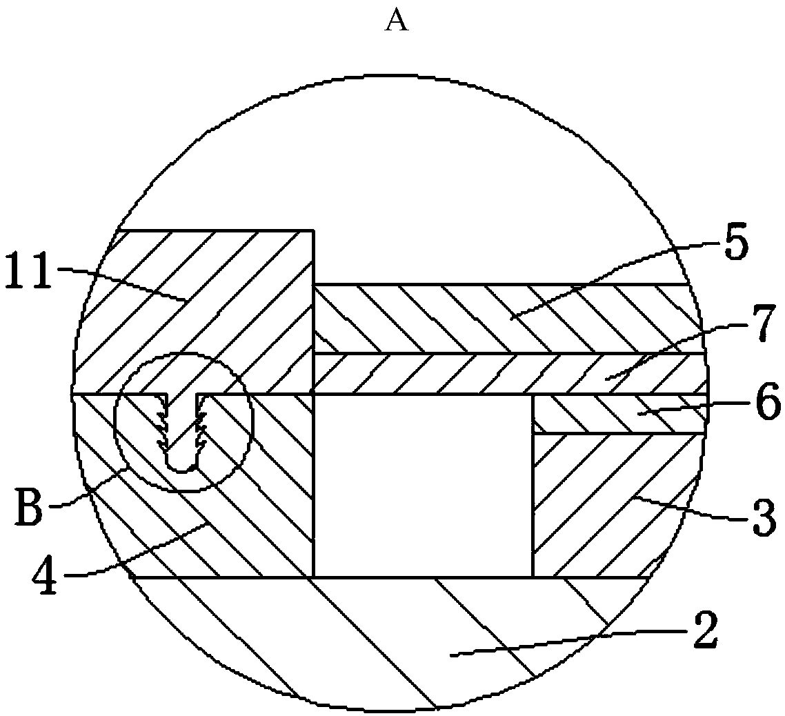 Negative pressure drainage tube with function of reducing skin tension