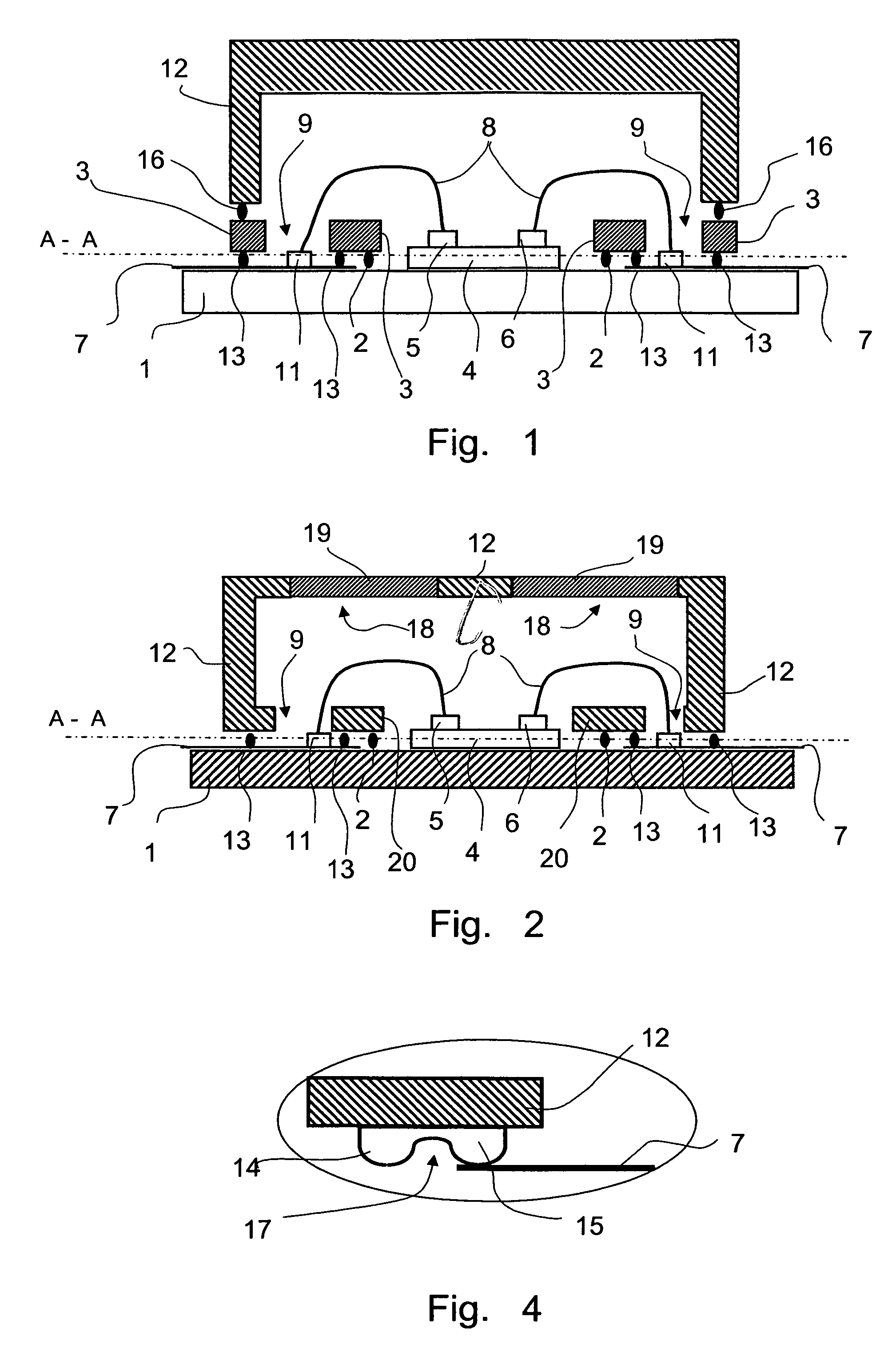 Compact control device for a motor vehicle