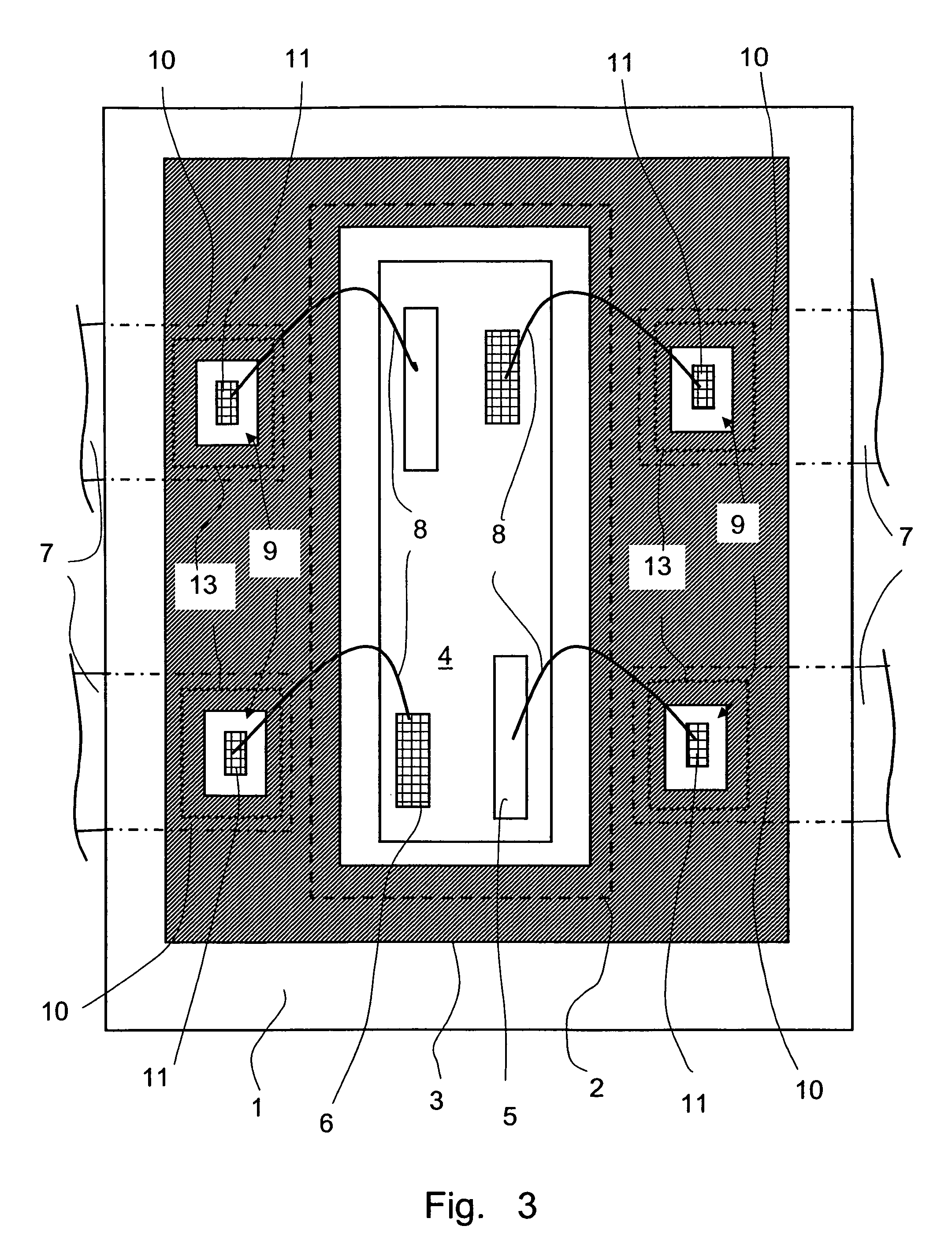 Compact control device for a motor vehicle