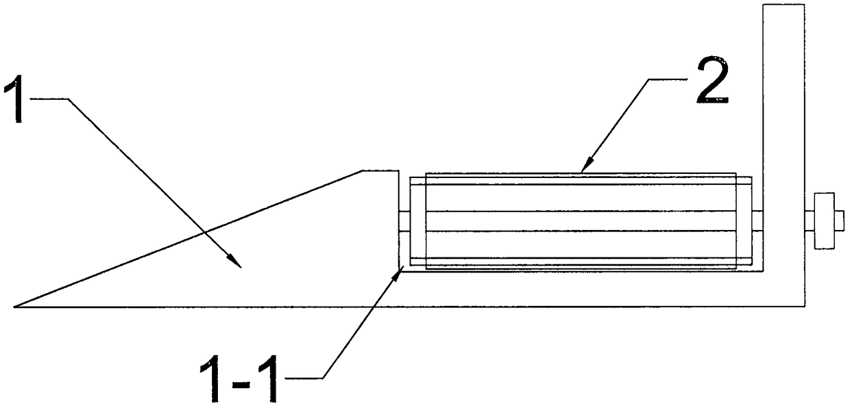 Side slope shovel