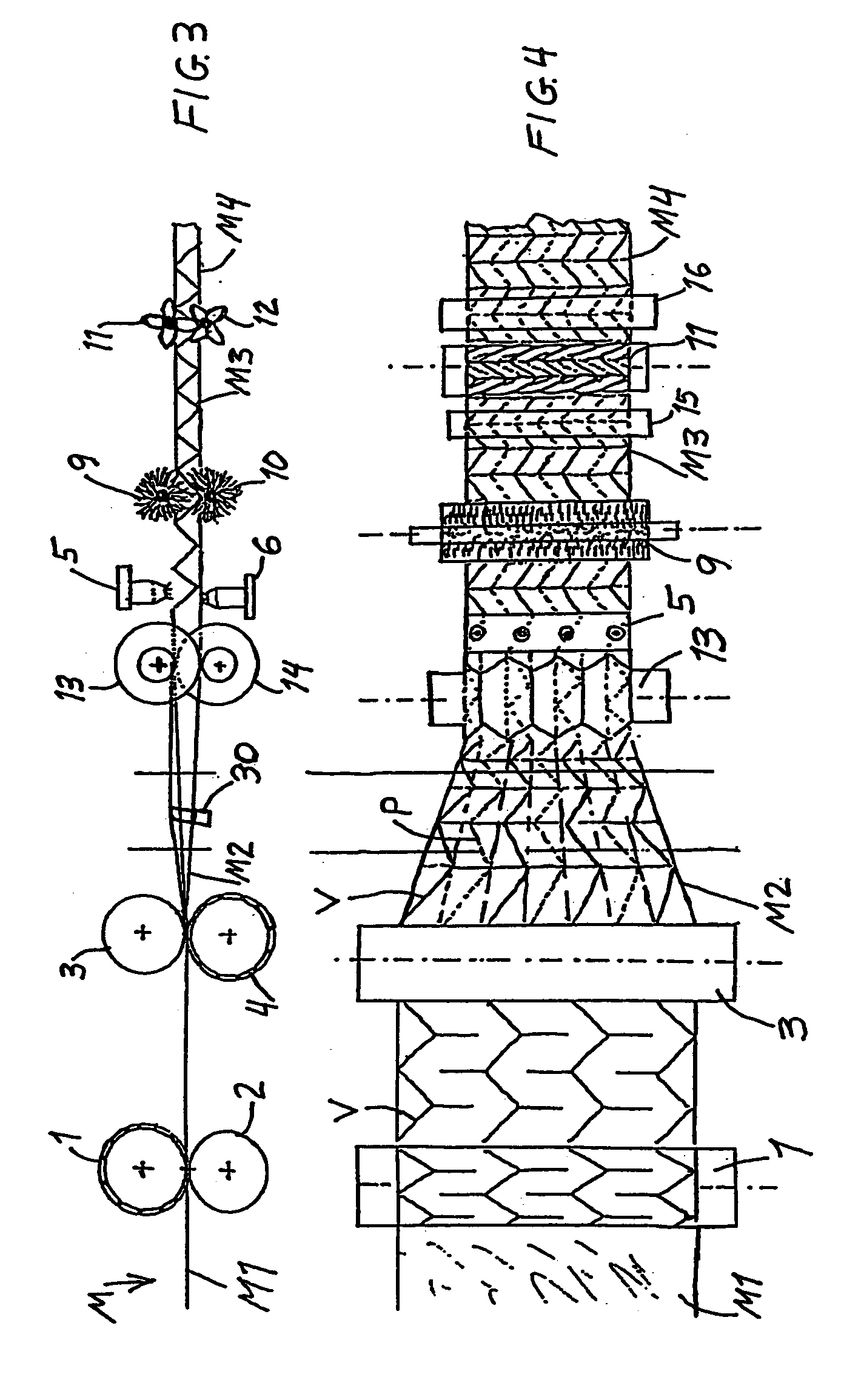 Method and apparatus for producing a composite structural panel with a folded material core