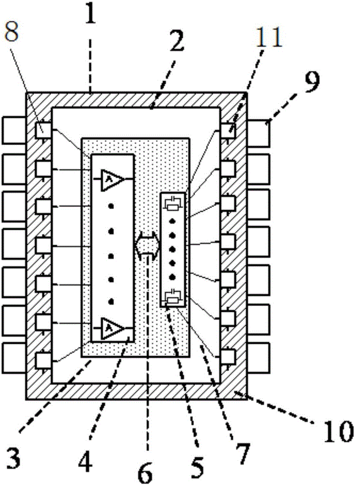 Electromagnetic shielding and long-distance driver system for pulse radiation environment