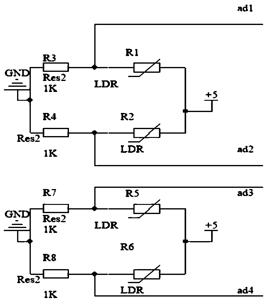 Photovoltaic power generation device capable of automatically following light