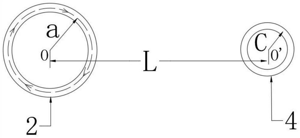 Carrier transient electromagnetic system and test method thereof