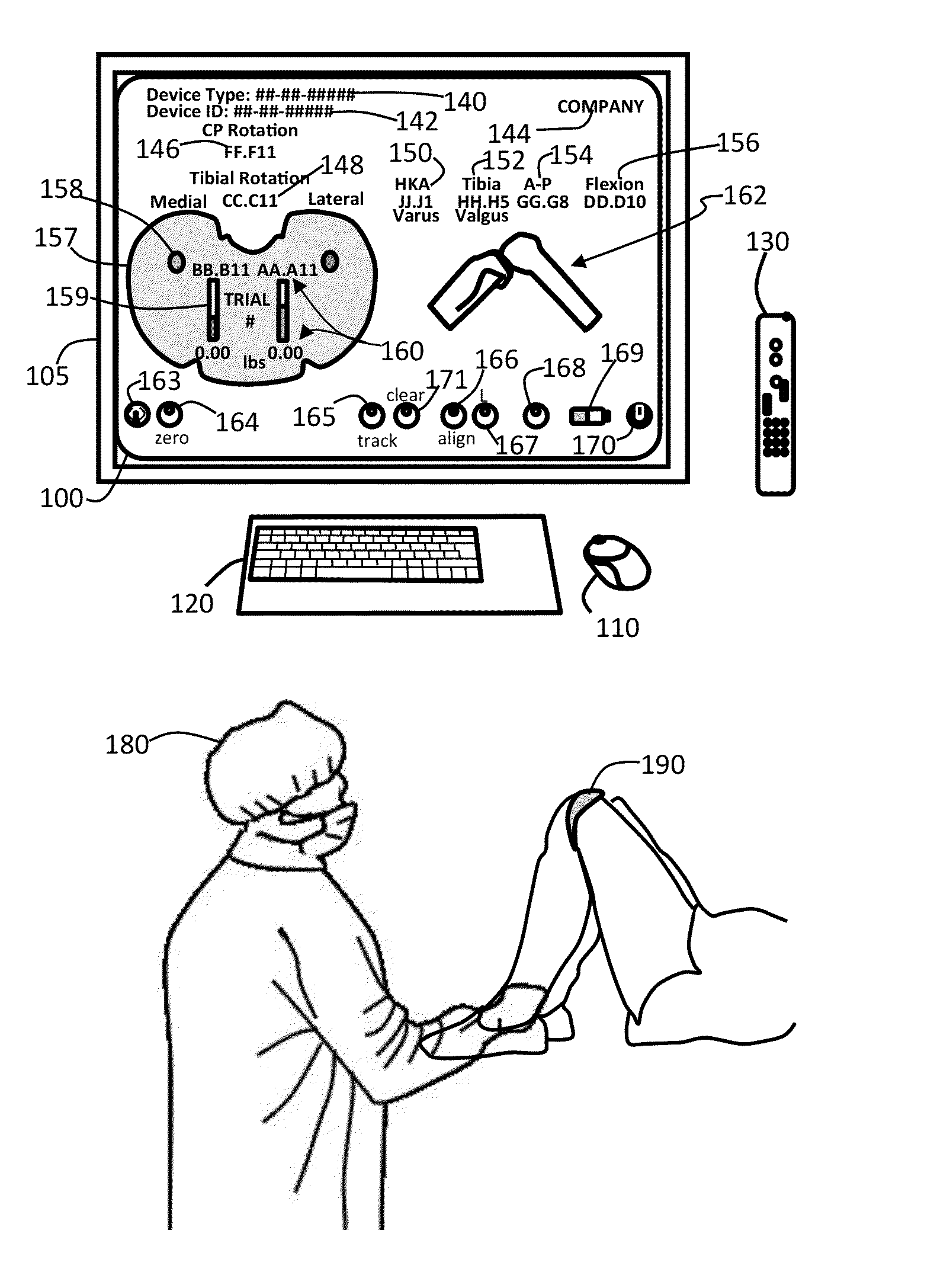 System for surgical information and feedback display