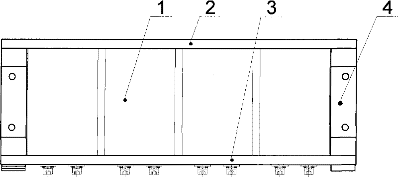 Trap type capacitor fixing device