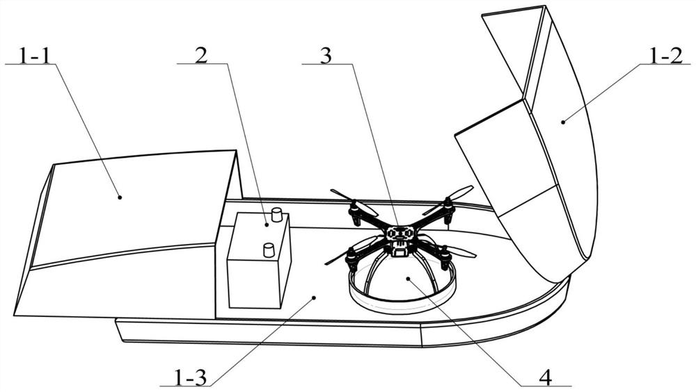 Vehicle-mounted autonomous charging platform for unmanned aerial vehicle