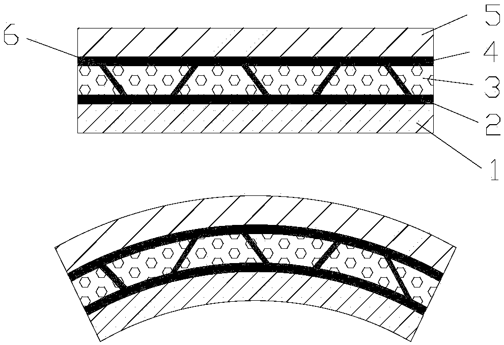 Pad damping and vibration reduction mute floor