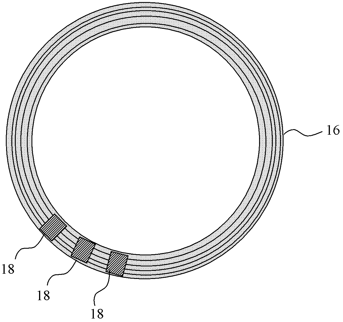 Adjustable limiting ring used for plasma processing device