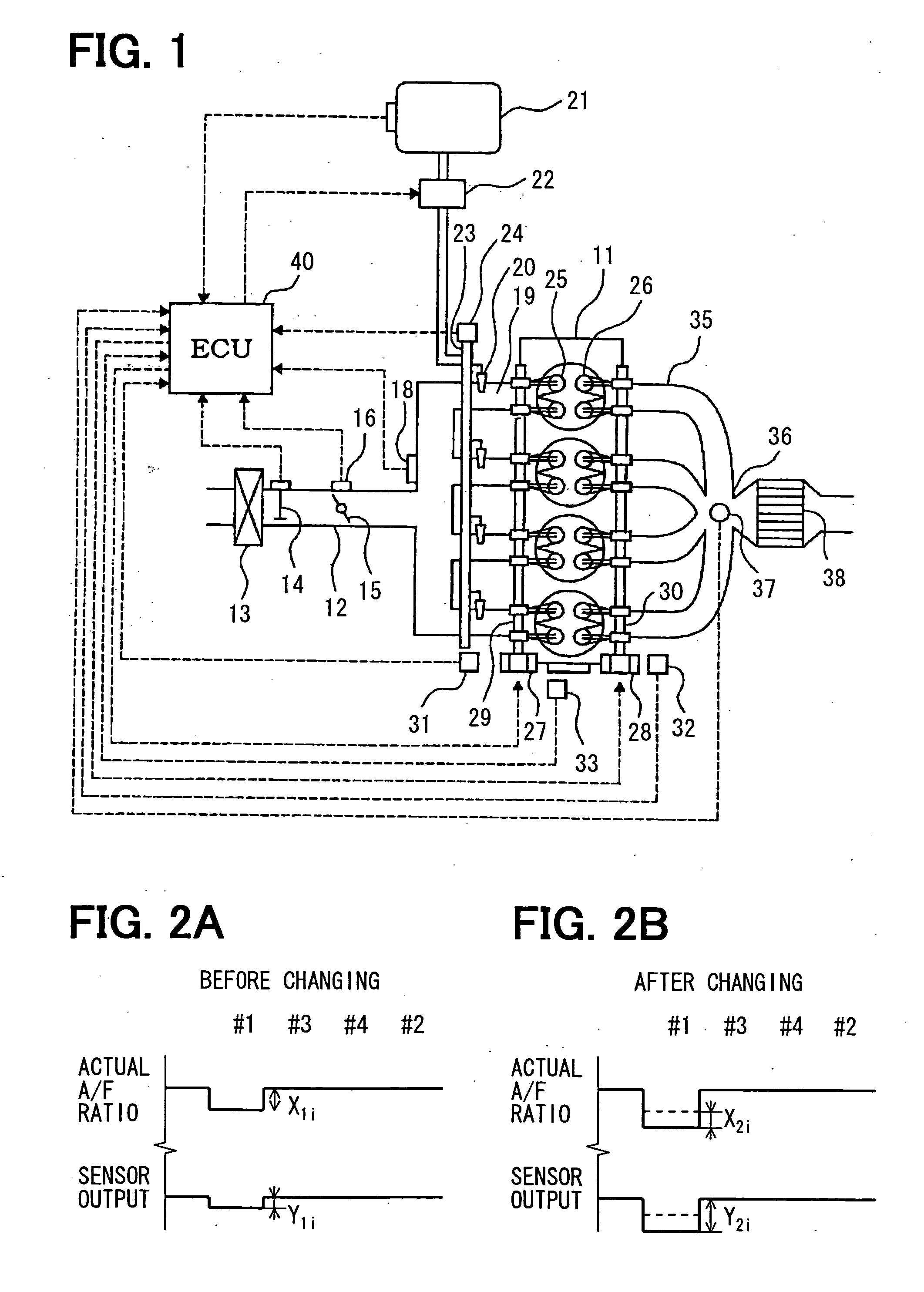 Air-fuel ratio detection apparatus of internal combustion engine
