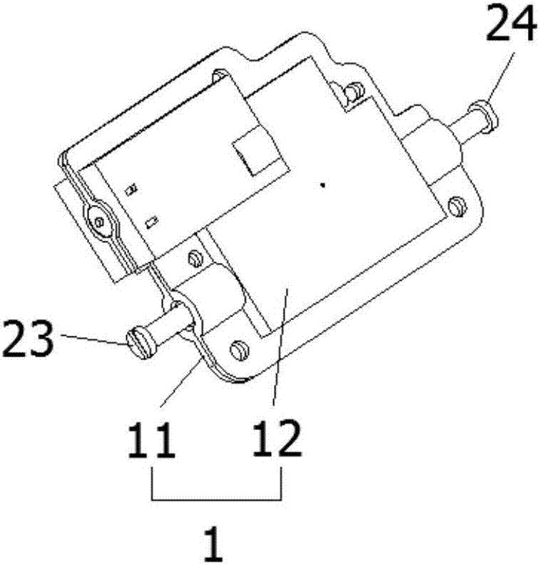 Lock and glove box