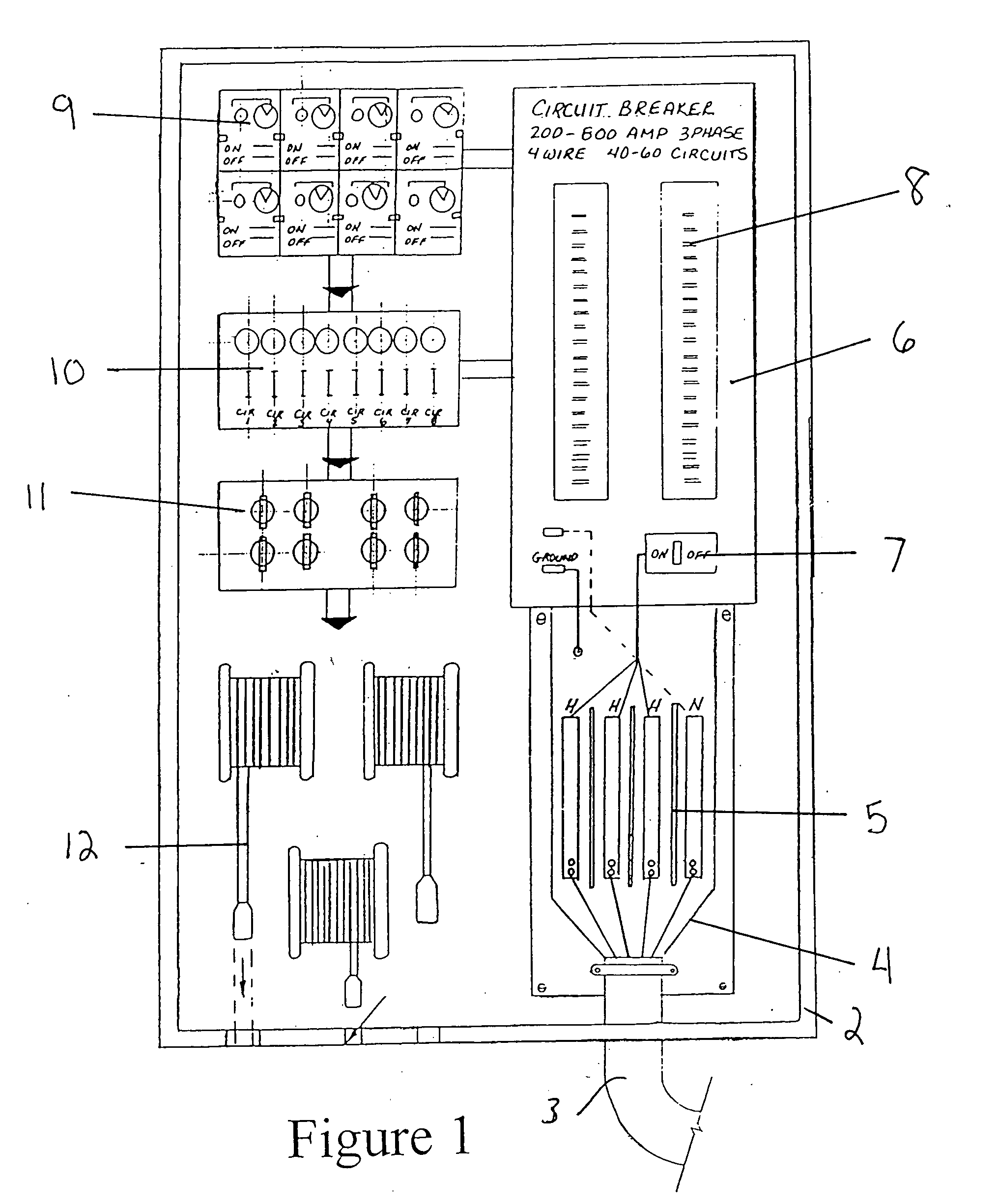 Integrated, self-contained power distribution system