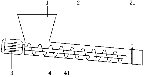 Stripping mechanism for concrete mixer