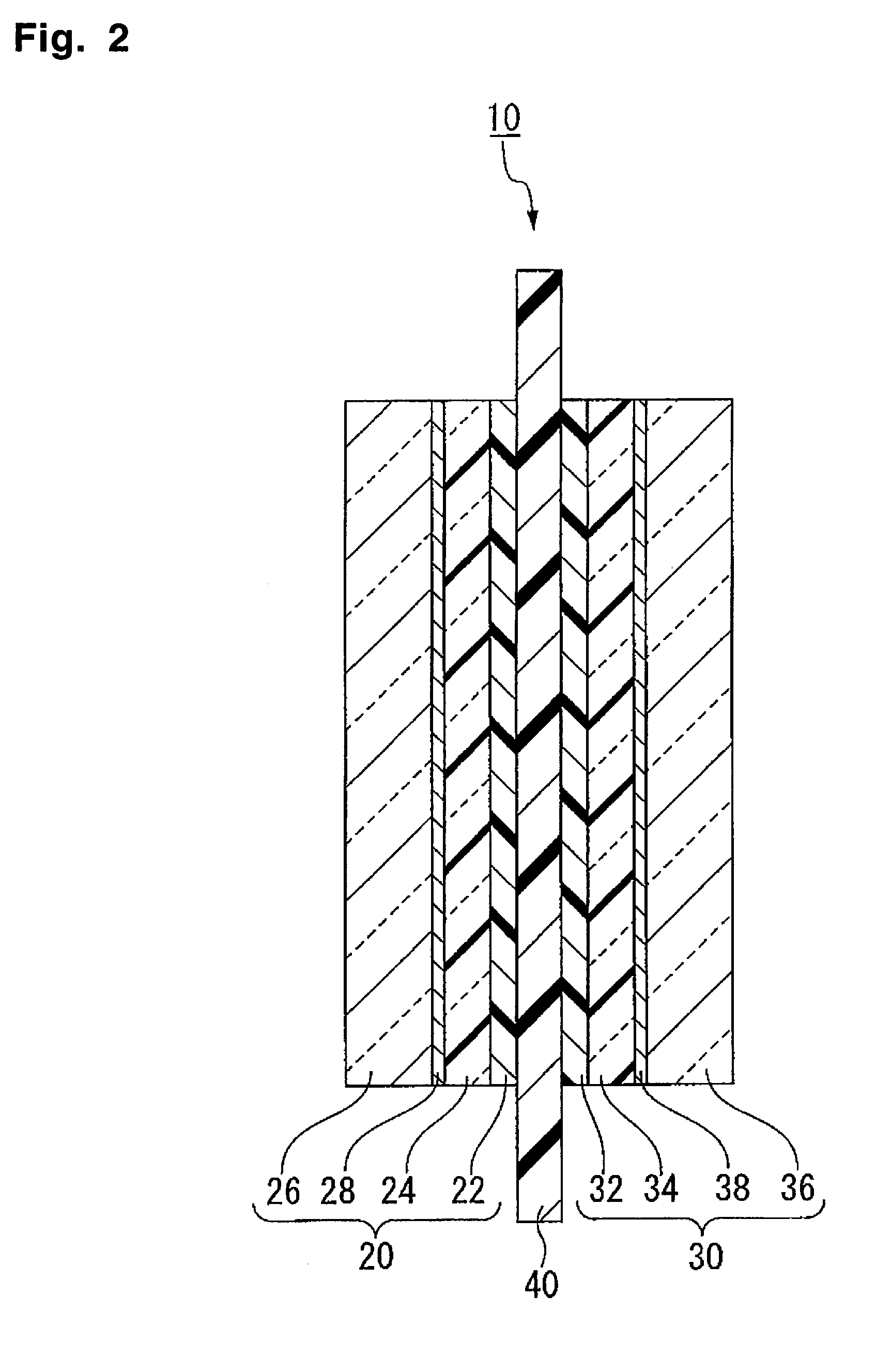 Membrane/electrode assembly for polymer electrolyte fuel cells and polymer electrolyte fuel cell