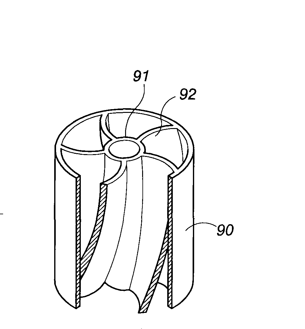 Air inflow ducting device for vehicle engine