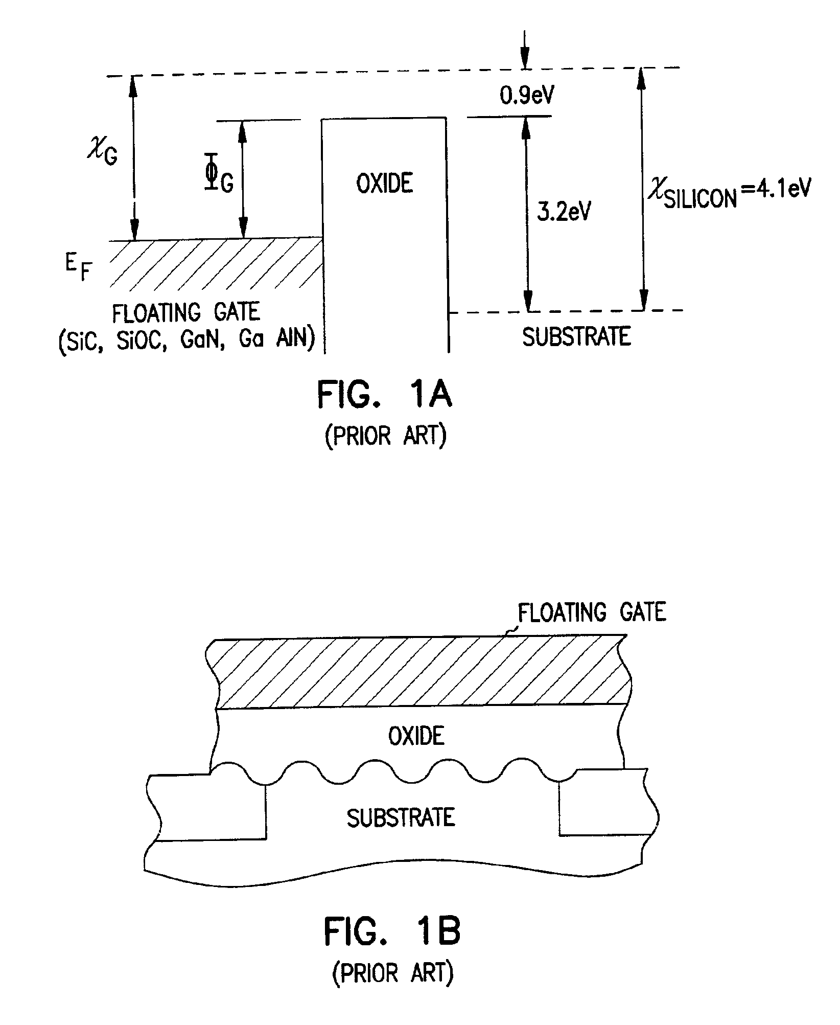 Flash memory with low tunnel barrier interpoly insulators