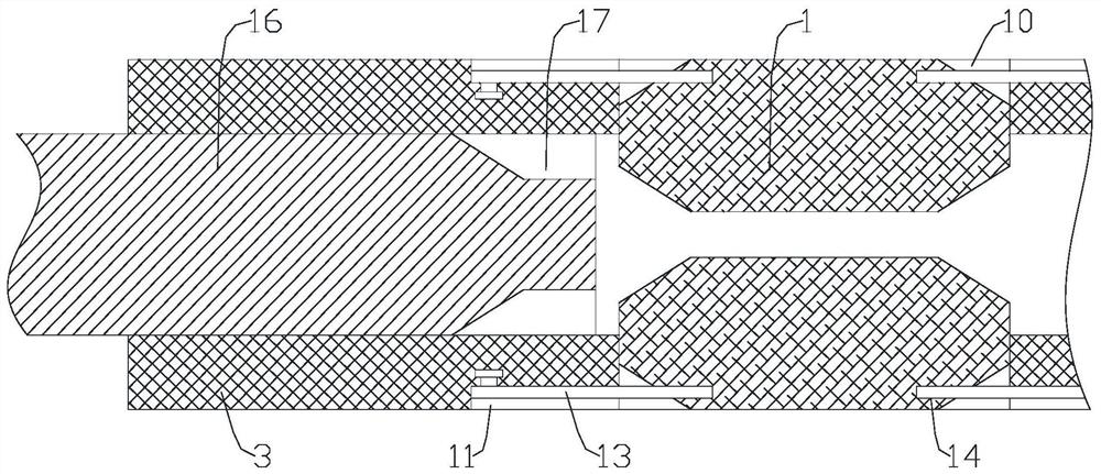 Telescopic sleeve-free edge sealing device for composite board processing