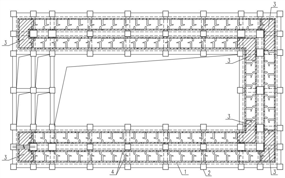 Reinforced concrete frame rotating and lifting fishway for medium-high water head