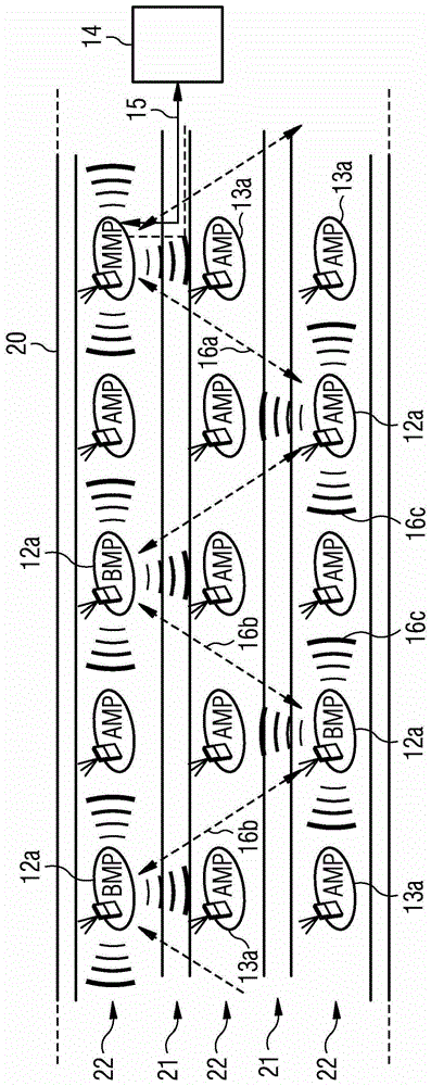 Static mesh network, aircraft and data communication method