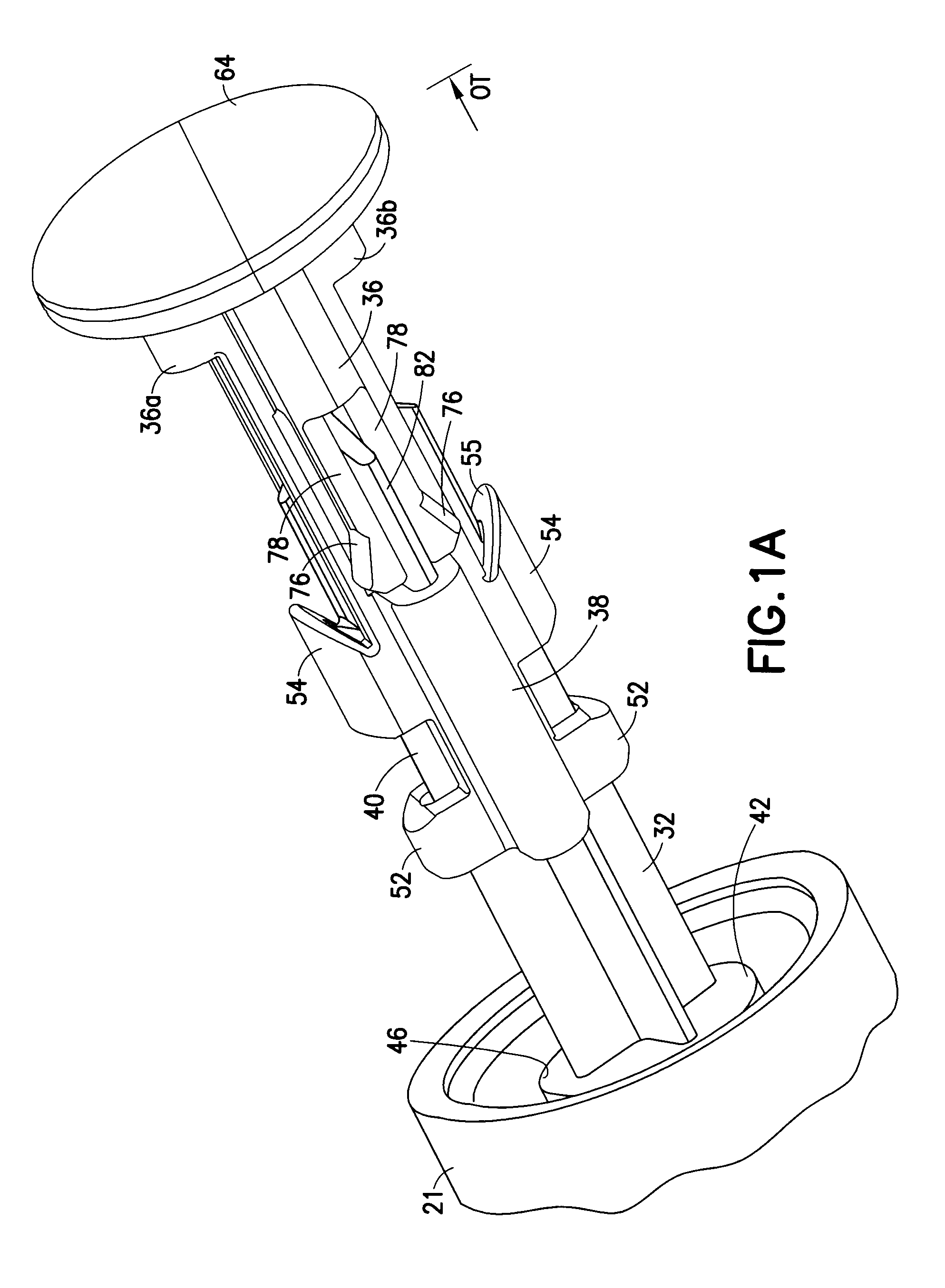 Syringe Assembly Having a Telescoping Plunger Rod