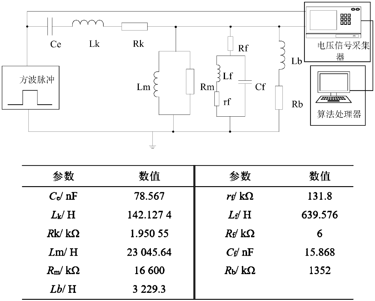 Capacitor voltage transformer unit impulse response solution method based on square-wave pulse