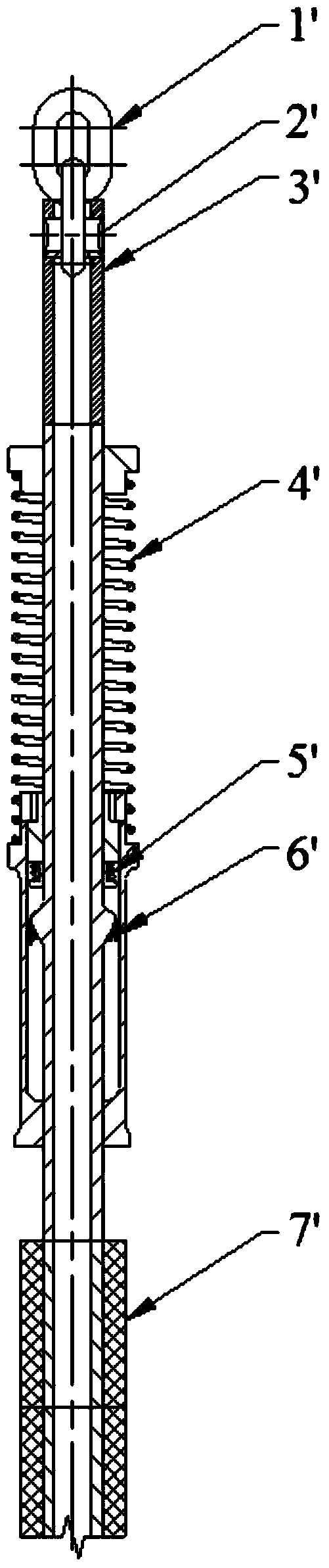 Rod drop system and method of control rod driving mechanism