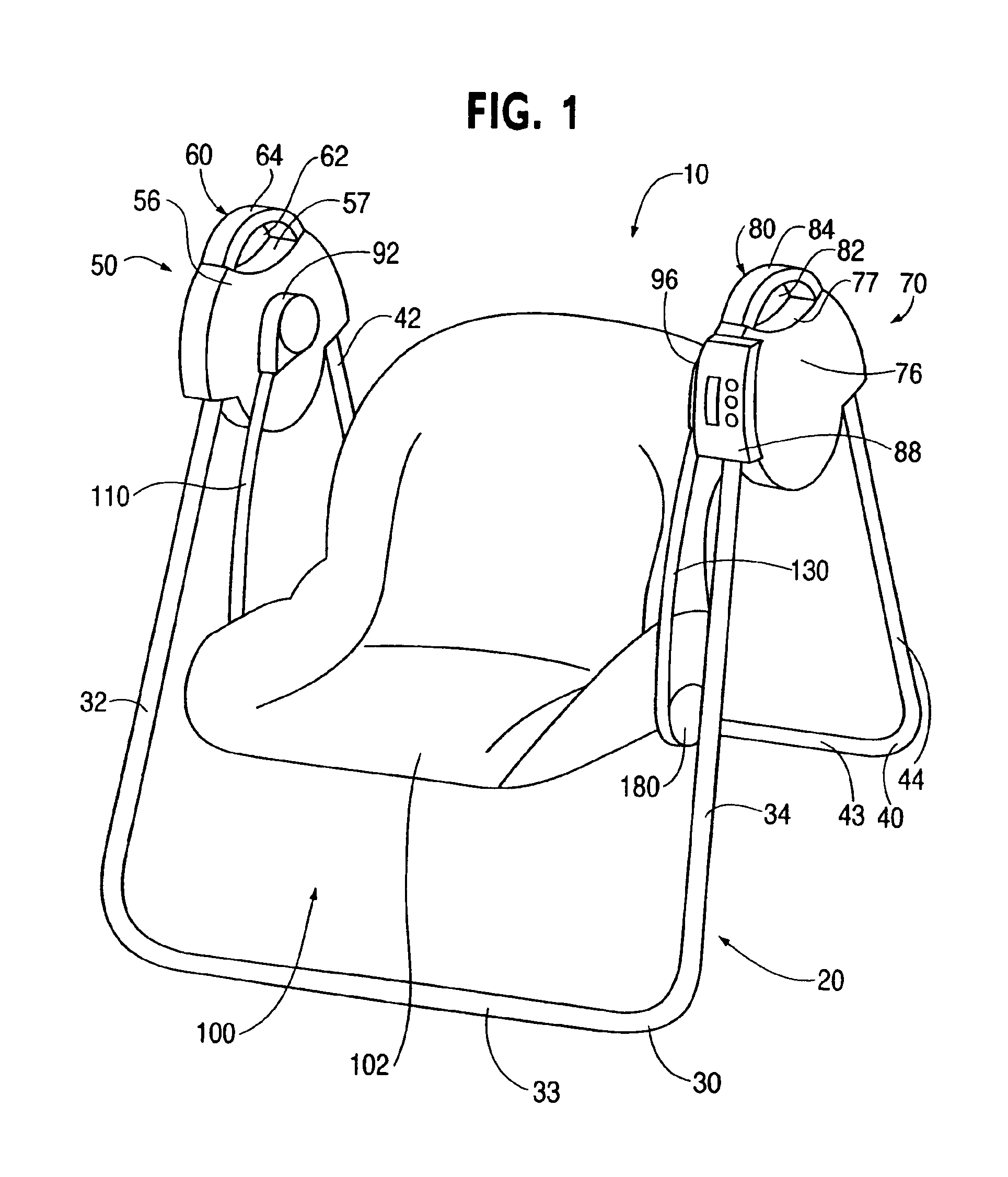 Collapsible swing and method of using the same