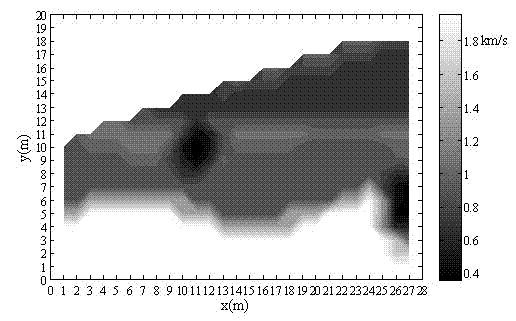 Device and method for seismic cross hole computed tomography (CT) detection and tomography of underground cave