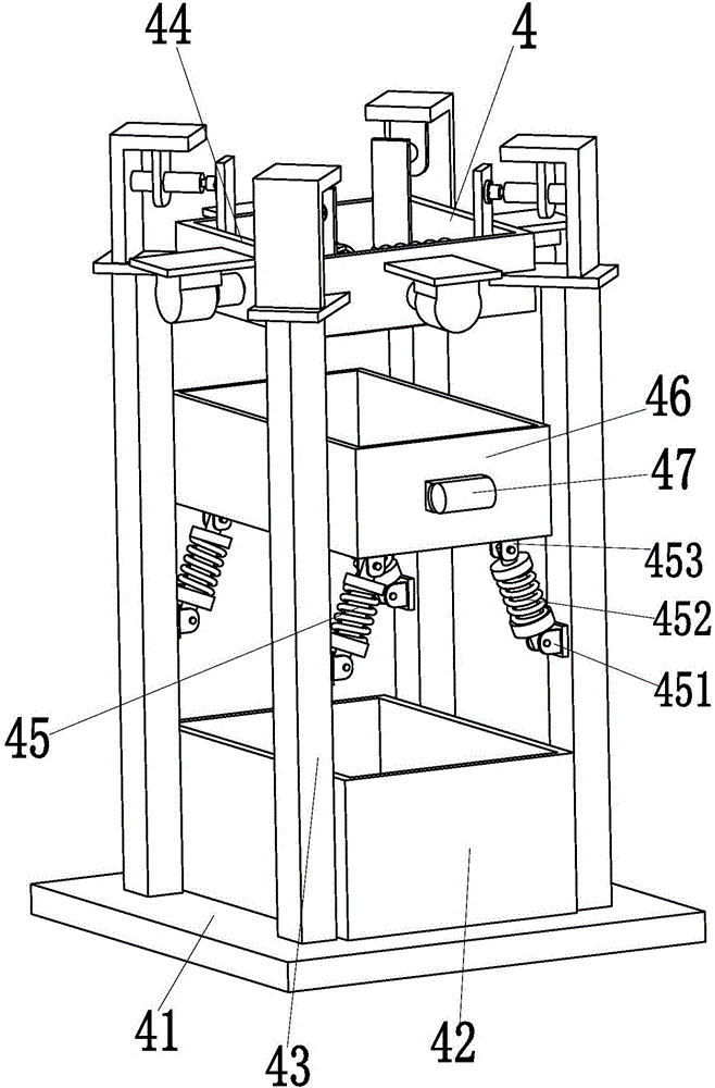Automatic tea leaf screening and rough-frying processing device