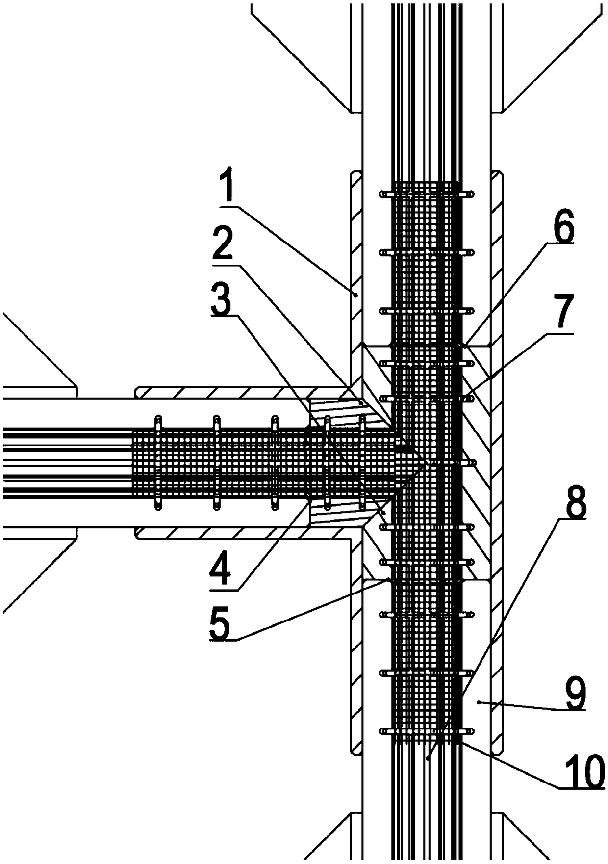 Grooved heat pipe with circumferential grooves and connection method of grooved heat pipe