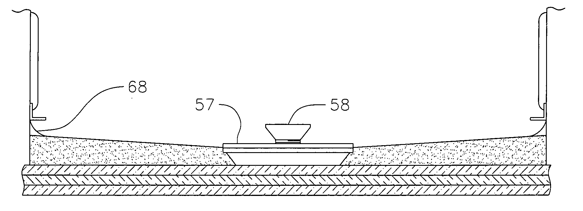 Apparatus and method for sloped shower floors