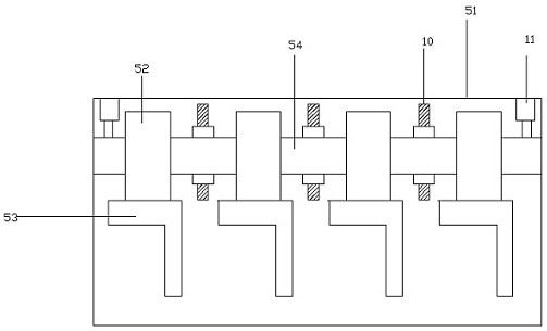 Automatic manipulator discharging machine for powder spraying line