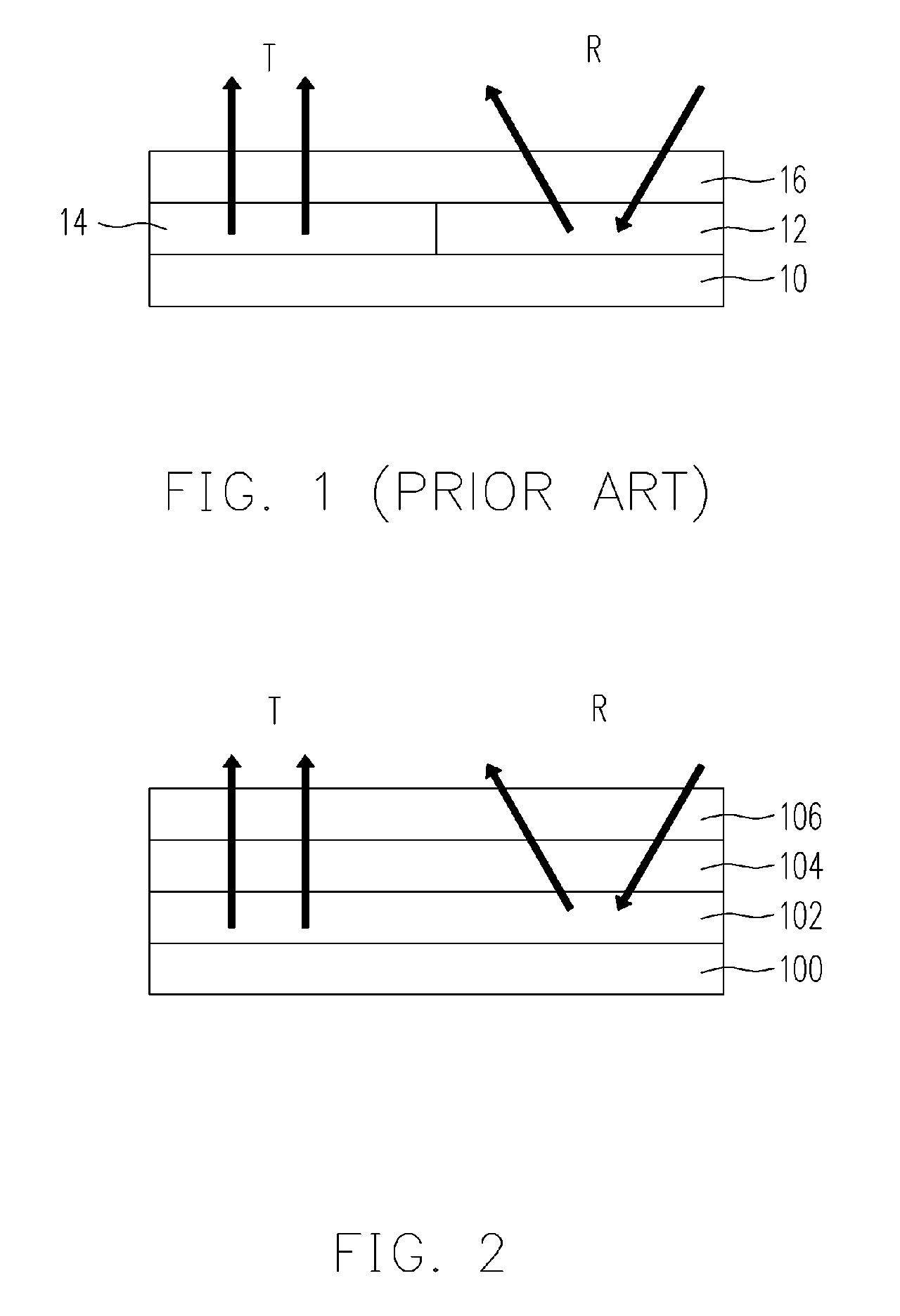 Vertical pixel structures for emi-flective display and methods for making the same