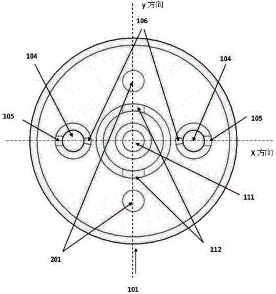 Reactor used for semiconductor single crystal material vapor phase epitaxy growth